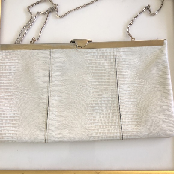 VTG Etra Chic Retro Leather Clutch - Picture 4 of 13